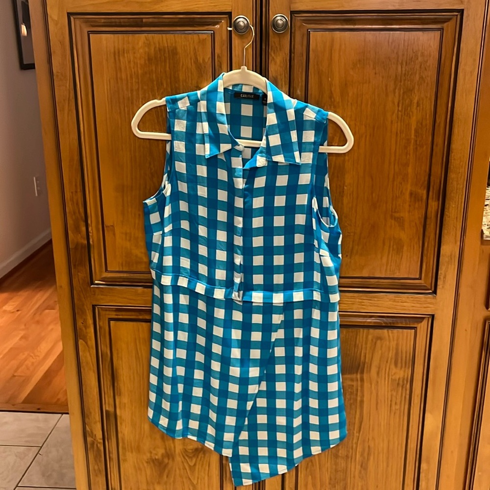 Carlisle 100% silk sleeveless size 8!